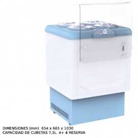 Vitrina expositora de helados MFDV4