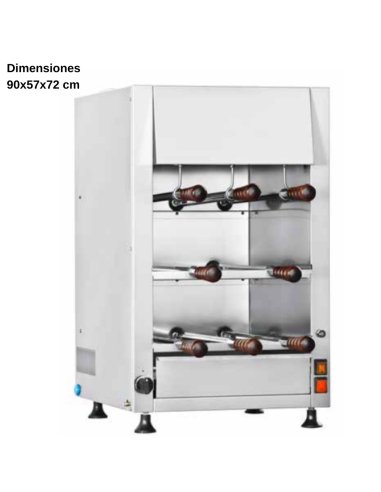 Churrasquera de gas 9 Espadas GNCHG9