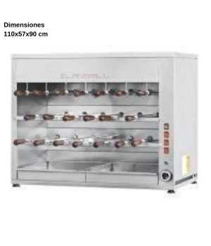 Churrasquera de gas 20 Espadas GNCHG20