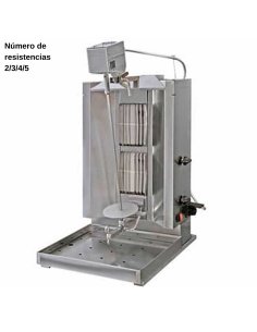 Asador kebab gas GNEKG