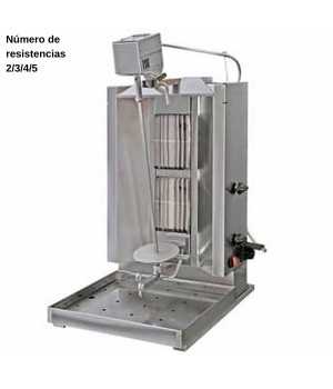 Asador kebab gas GNEKG