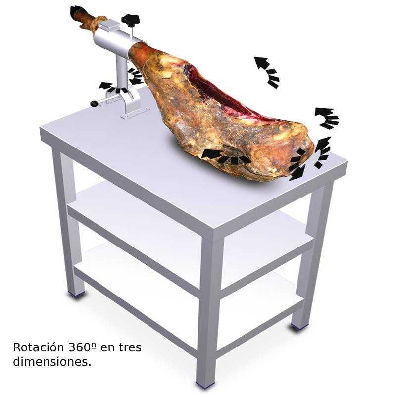 Mesa jamonero profesional Elite para hostelería o tiendas de jamones