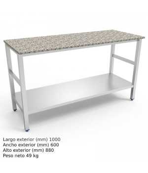 Mesa de trabajo cocina Encimera Granito FR076858