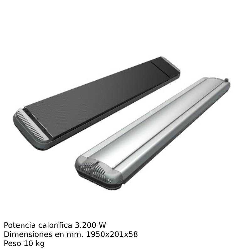 Estufa profesional Calor radiante ECDARK 32