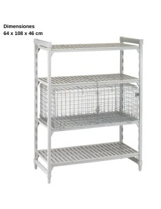 Estanteria con Caja de seguridad DBCSSC244818
