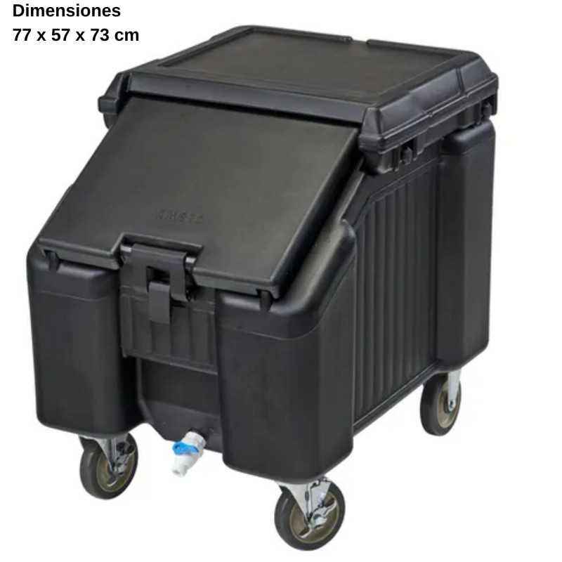 Carro para hielo 2 ruedas giratoria DBICS100L