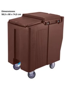 Carro para hielo Rueda con Freno DBICS125L