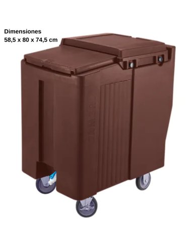 Carro para hielo Rueda con Freno DBICS125L
