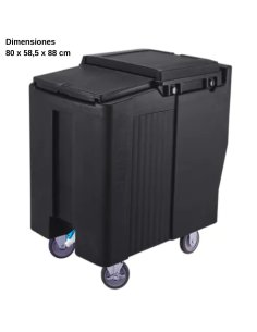 Carro para hielo Rueda Freno DBICS125T