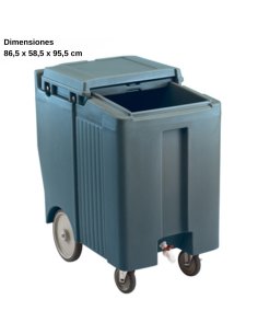 Carro para hielo Ruedas 25 cm DBICS175TB