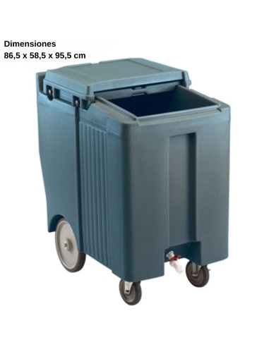 Carro para hielo Ruedas 25 cm DBICS175TB