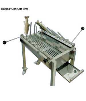 Barbacoa para espetos Carbón 100(L) NT960