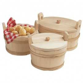 Cubo para patatas Madera TESEP-OC