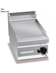Plancha cromo duro a Gas 30cm RMG6FL3B/CR