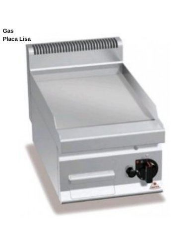 Plancha cromo duro a Gas 30cm RMG6FL3B/CR