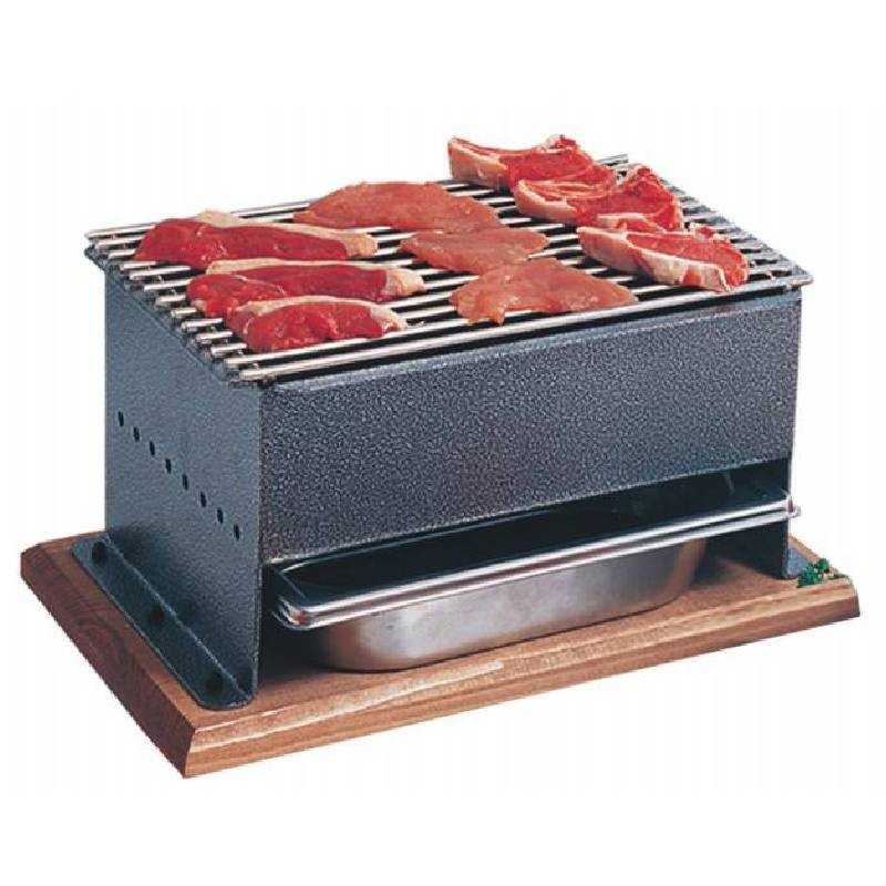 Brasero de mesa para carne TEBRAS01