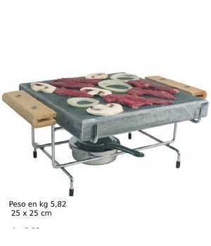 Plancha de piedra TEPIER01