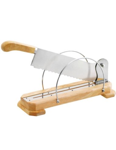 Cortadora de pan madera 35cm TEN7004