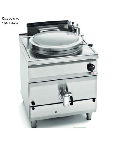 Marmita industrial a gas Indirecta 150L RMSG9P15I