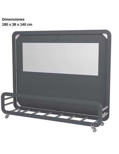 Separador metacrilato Ventana con Jardinera EZMO-VO10SIE05