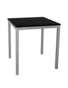 Mesa melamina comedor estructura gris HO176585 Blanco 2