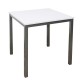 Mesa melamina comedor estructura gris HO176585 Blanco