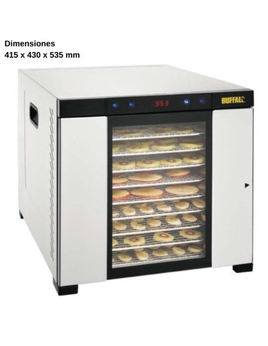 Deshidratador de alimentos INOX NICS950