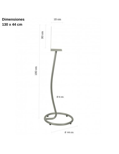 Soporte dispensador de jabon Hidrogel FAELEGANCE-3