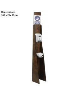 Soporte dispensador de jabon Hidrogel FADELUXE