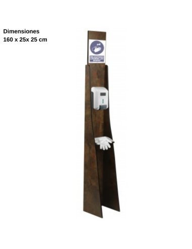 Soporte dispensador de jabon Hidrogel FADELUXE
