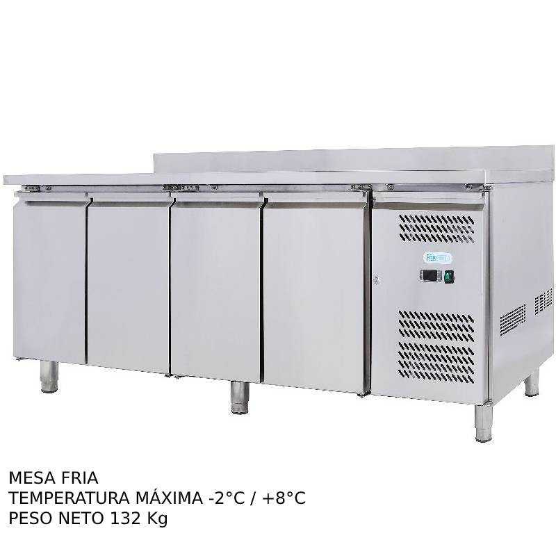 Mesa fria mural 4 puertas DUG-GN4200TN-FC