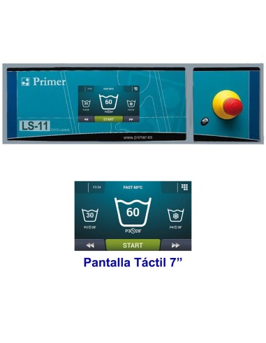 Lavadora industrial PRLS45T Detalles