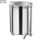 Cubo basura acero inox DUAV466