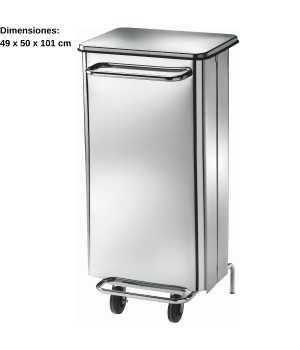 Cubo de basura - Cubo basura inox Rectangular DUAV4652