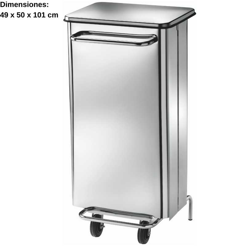 Cubo basura inox Rectangular DUAV4652