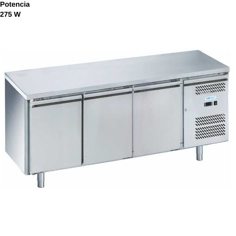 Mesa fria 3 puertas DUG-GN3100TN-FC