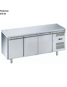 Mesa Congelación 95(H) Triple DUG-GN3200BT-FC