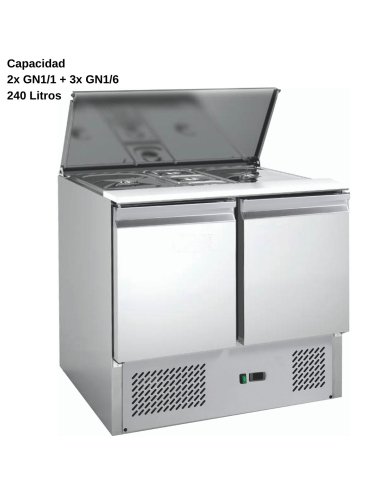 Mesa ensaladas DUG-S900-FC