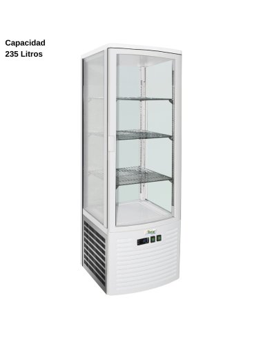 Expositor refrigerado Blanco 235L DUG-LSC235