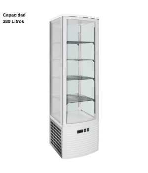 Expositor refrigerado Blanco 280L DUG-LSC280