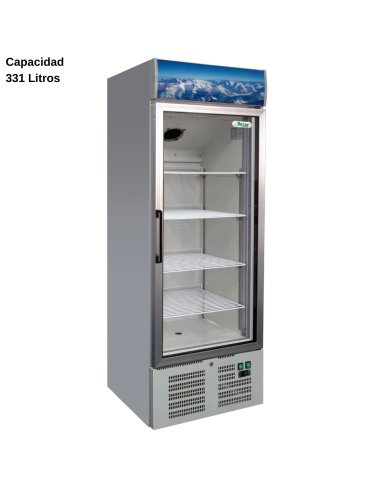Nevera expositora de bebidas 331L DUG-SNACK340TNG
