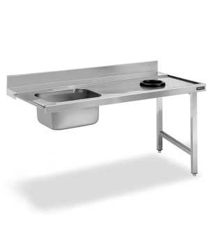 Mesa fregadero con Aro desbarazado DIFPMAC21I