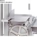 Sierra cinta carne Columna Derecha MNBM-3200LHS apretador basculante