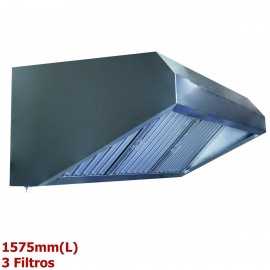 Campana de cocina industrial 3 Filtros
