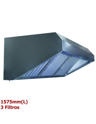 Campana de cocina industrial 3 Filtros