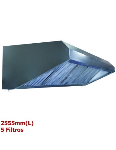 Campana extractora industrial 5 Filtros