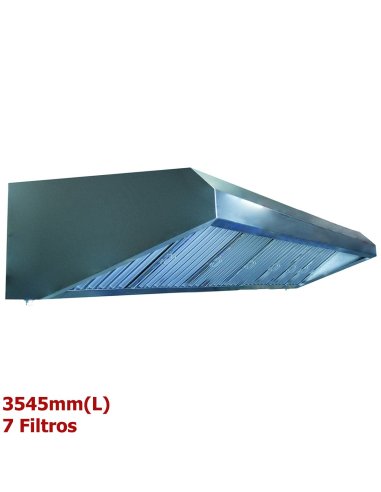Campana extractora industrial 7 filtros