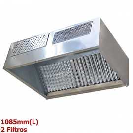 Campana cocina industrial 2 Filtros