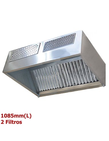 Campana cocina industrial 2 Filtros