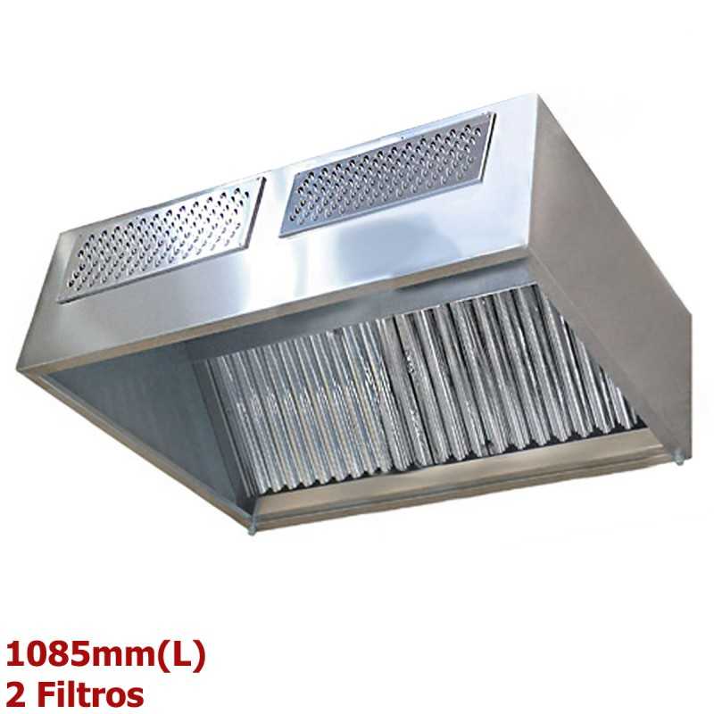 Campana cocina industrial 2 Filtros